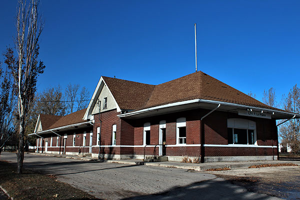 Former Canadian National Railway station at Portage la Prairie
