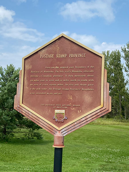 Postage Stamp Province Plaque