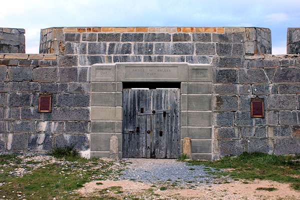 Entrance to Prince of Wales’ Fort