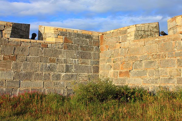 Exterior wall of Prince of Wales’ Fort