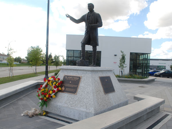 Dr. Jose P. Rizal commemorative monument and plaques