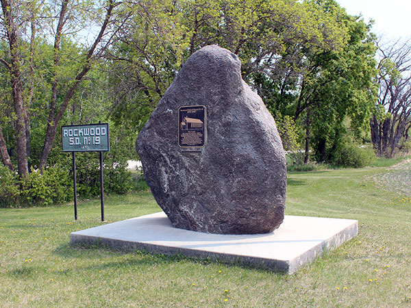 Rockwood School commemorative monument