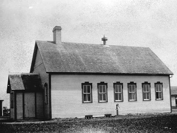 The original Rosenheim School building