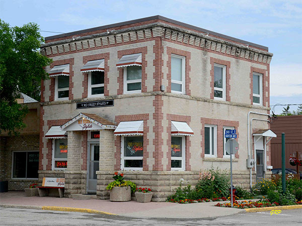 The former Royal Bank Building at Beausejour