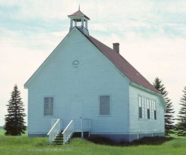 The former Salem School building