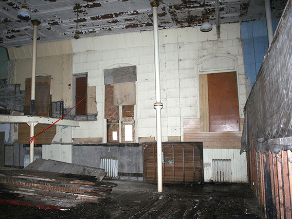 Interior of the former Salvation Army Citadel