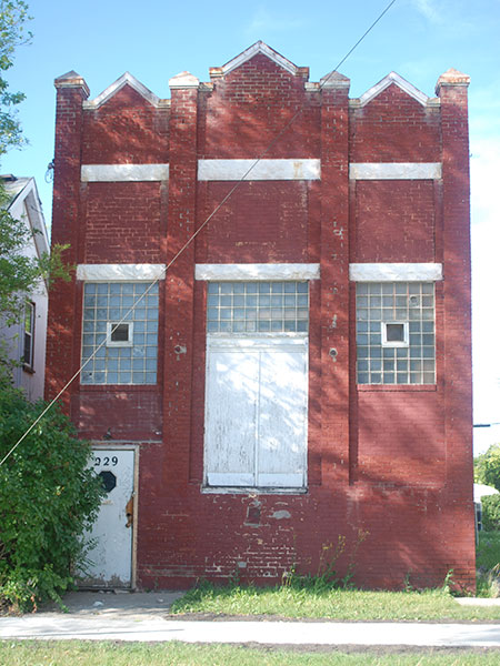 The former Salvation Army Hall for No. 2 Corps