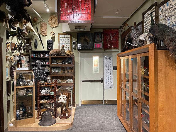 Interior of the Sam Waller Museum