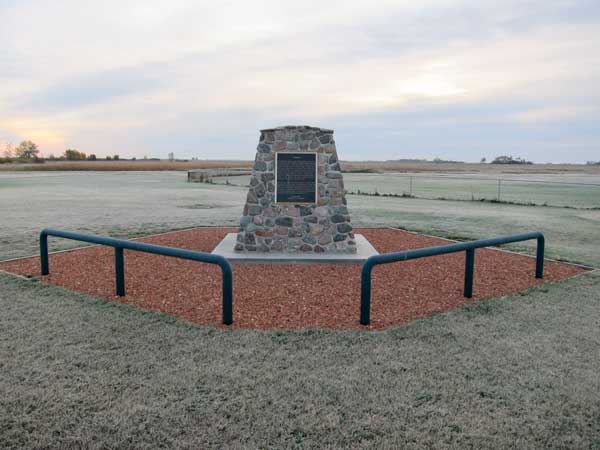Scarth commemorative monument