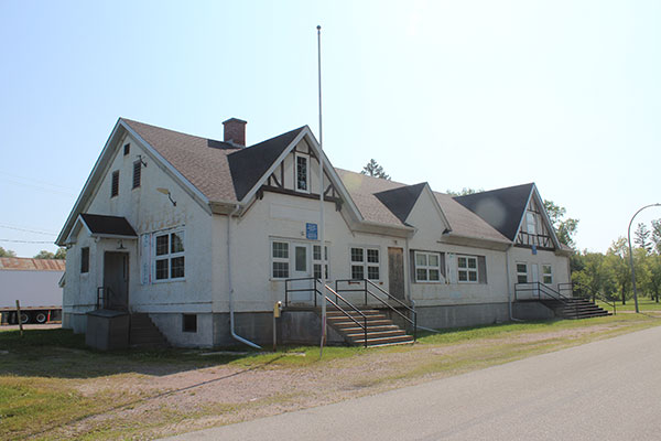 The former Seven Sisters Falls School, Post Office, and Store