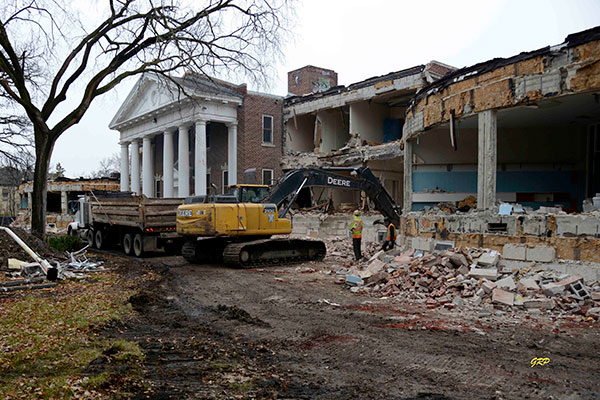 Demolition of Shriners Hospital