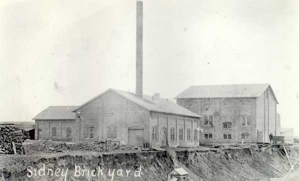Buildings at the Sidney Brickworks