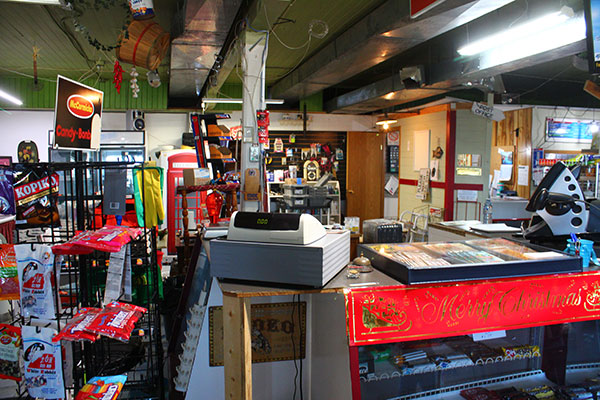 Interior of the Sidney General Store