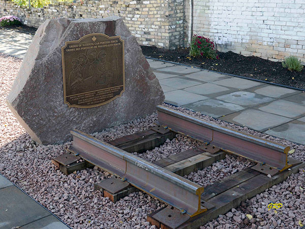 Order of Sleeping Car Porters commemorative monument