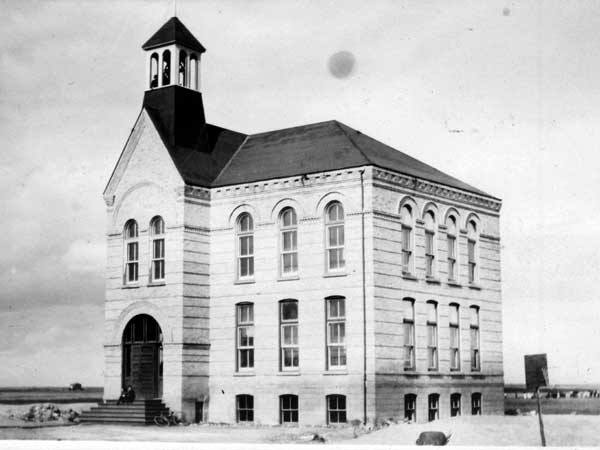 Snowflake Consolidated School building, constructed in 1911