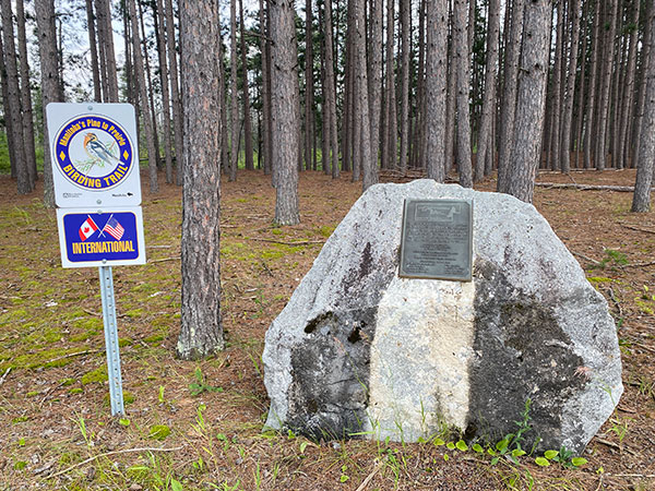 Spur Woods Heritage Reserve Monument