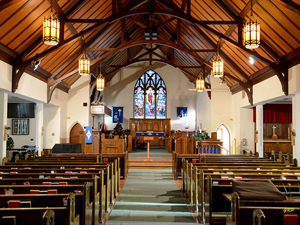 Interior of St. Aidan’s Anglican Church