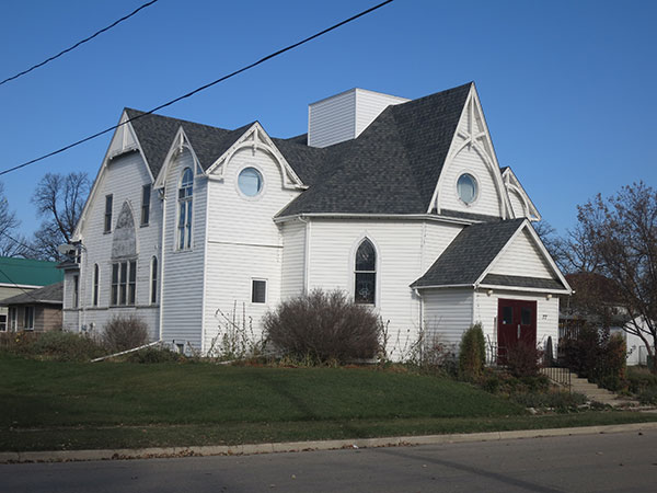 The former St. Andrew’s Presbyterian Church building