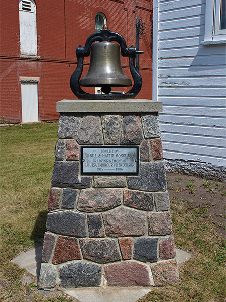 Commemorative monument at St. Andrew’s Presbyterian Church
