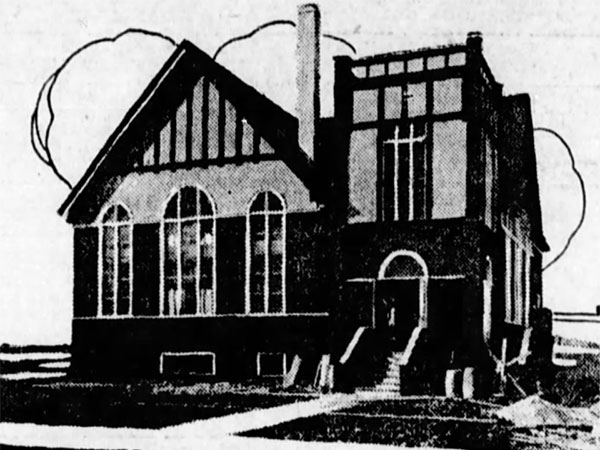 The original St. Andrew's River Heights Presbyterian Church