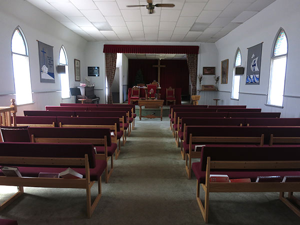 Interior of St. Andrew’s United Church