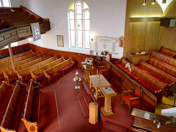 Interior of St. Andrew’s United Church