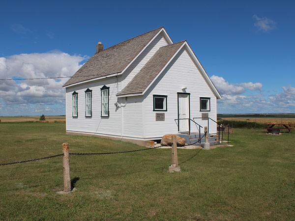 The former Star Mound School building