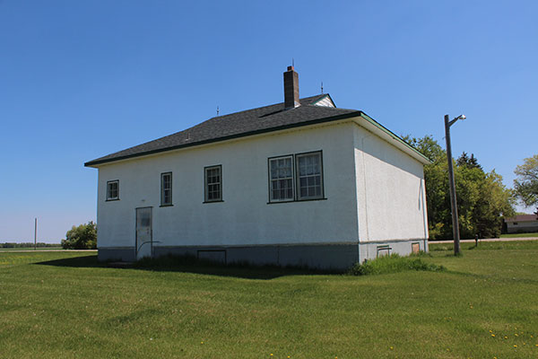 Rear of the St. Daniel School building