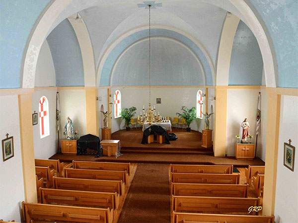 Interior of St. Dymytrius Ukrainian Catholic Church