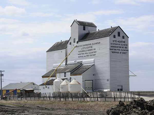 Former Manitoba Pool Grain Elevator at Ste. Agathe