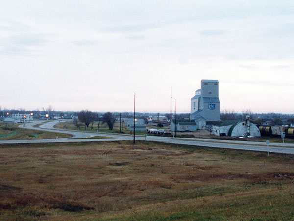United Grain Growers grain elevator at Ste. Anne