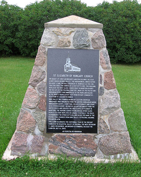 Monument for St. Elizabeth of Hungary Roman Catholic Church