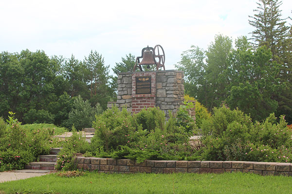 Ste. Marie Park monument