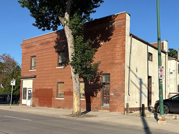 Rear of the Stevens Block