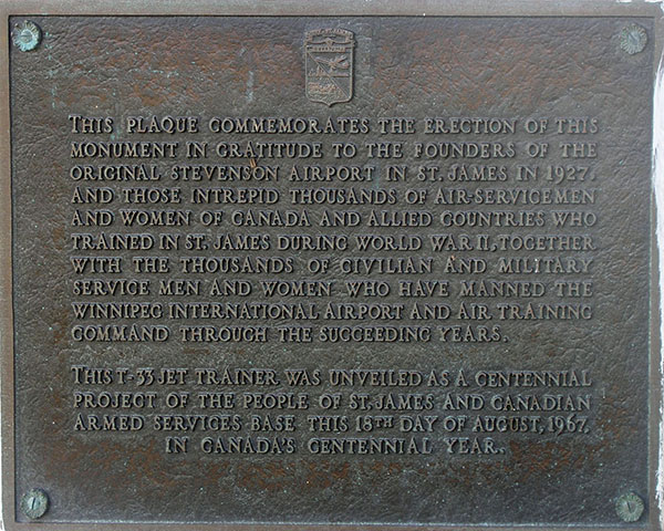 Original commemorative plaque near the Red Knight