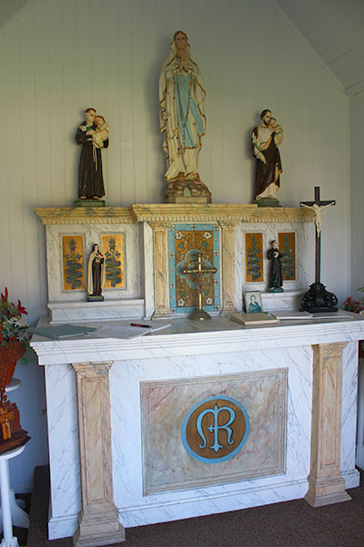 Interior of the Bruxelles Chapel