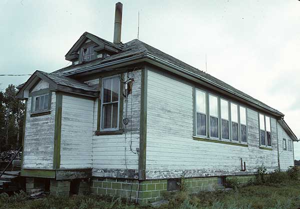 The former Stirling School building