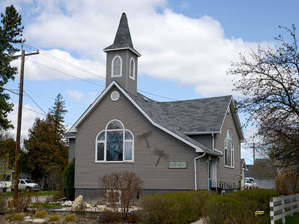 The former St. James Anglican Church at Swan River