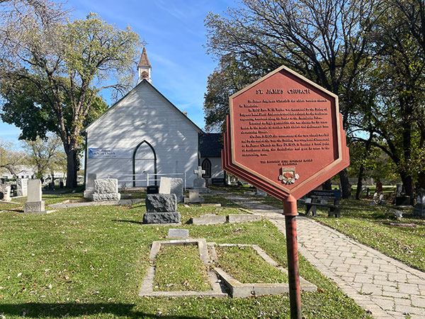 St. James Anglican Church, Cemetery, and Commemorative Plaque