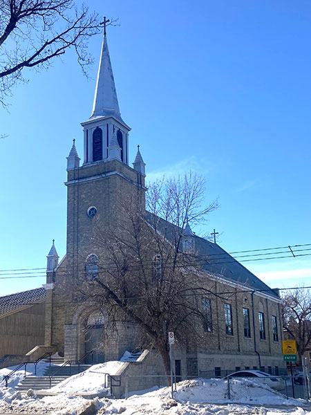 The former St. John Cantius Roman Catholic Church