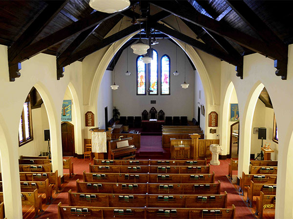 Interior of St. John’s Presbyterian Church