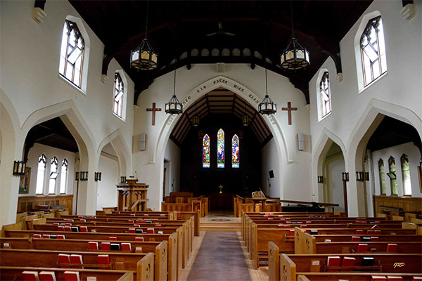 Interior of St. Margaret’s Anglican Church