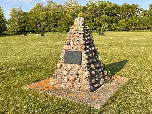 Church commemorative monument in St. Margaret’s Anglican Cemetery