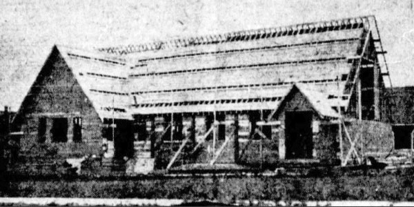 St. Martin in the Field Anglican Church under construction