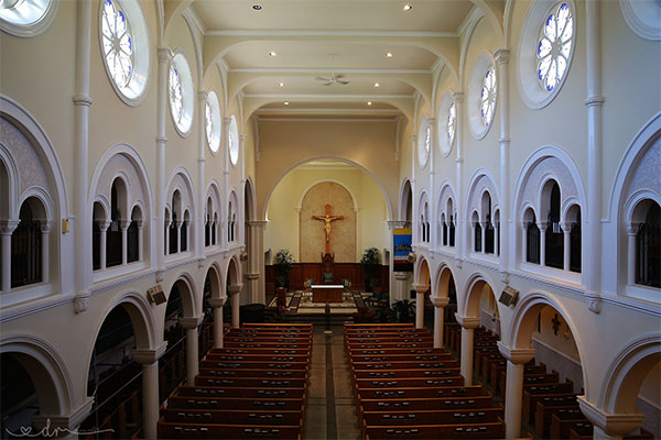 Interior of St. Mary’s Roman Catholic Cathedral