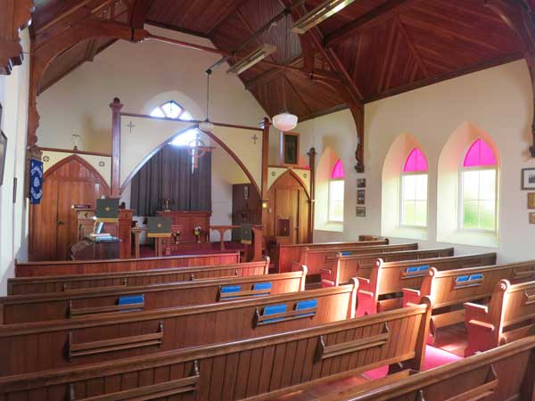 Interior of St. Mary St. Alban Anglican Church
