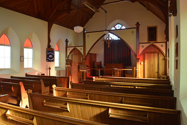 Interior of St. Mary St. Alban Anglican Church