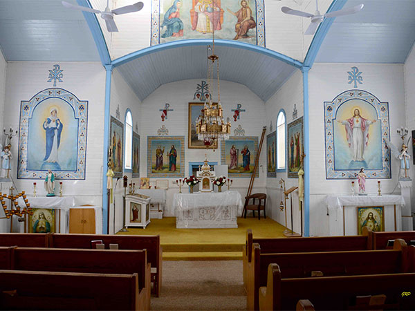 Interior of St. Nicholas Ukrainian Catholic Church