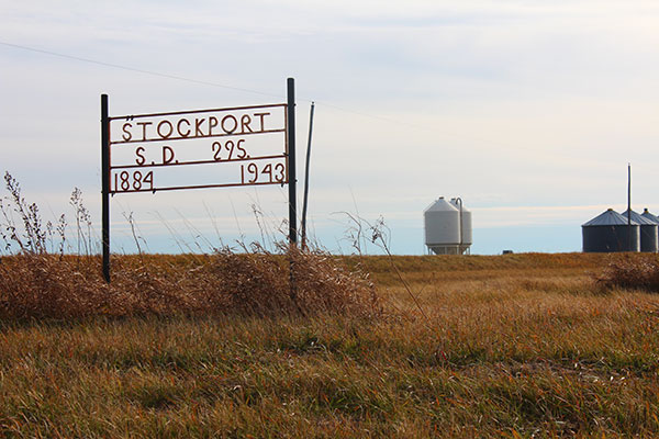 Stockport School commemorative sign