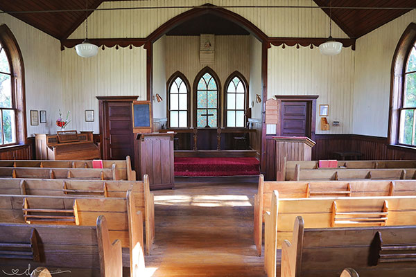 Interior of St. Paul’s Anglican Church